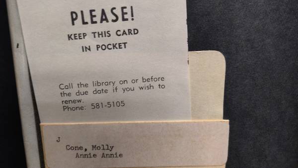 Owasso Library thanks resident who returns book 46 years overdue