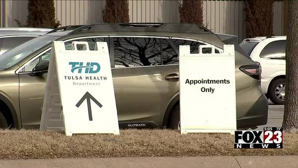 VIDEO: The Tulsa Health Department administered its first COVID-19 vaccine one year ago
