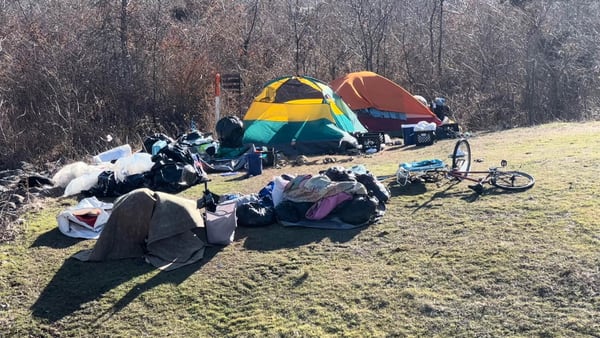 OHP, Police remove homeless camp along I-44 in Catoosa