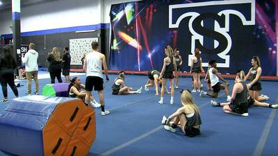 Tulsa cheer team hoping to raise thousands for kids fighting cancer