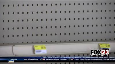 Tulsa hardware stores are few of many running low on winter weather supplies