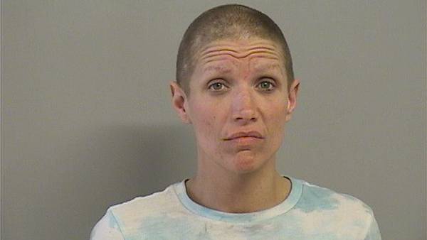 Woman arrested for starting small grass fires in Brookside