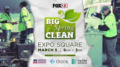 Join FOX23 for the Big Spring Clean recycling event
