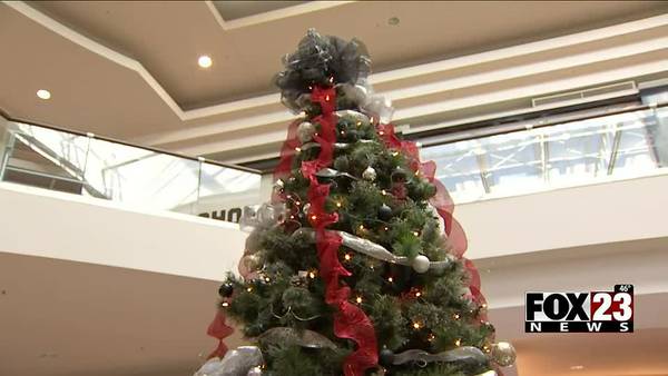 Symbolic Christmas tree represents lives lost due to drunk driving in Tulsa