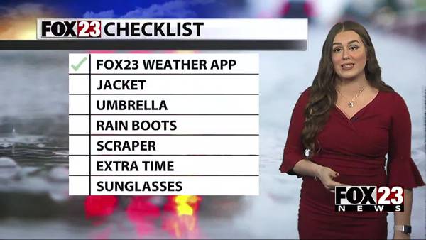 FOX23 Sunday Morning Forecast