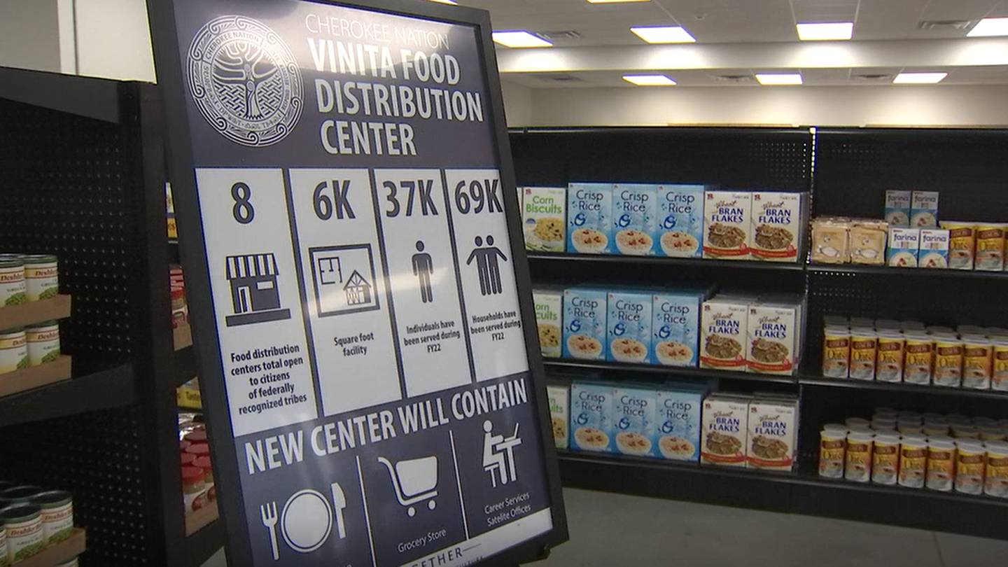 Cherokee Nation opens new food distribution center in Vinita FOX23 News