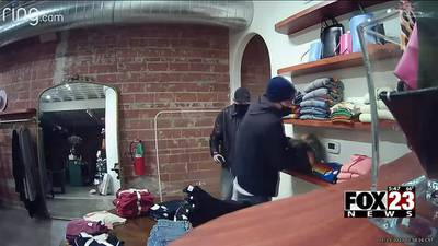 Thieves steal $20,000 worth of merchandise from a Tulsa boutique