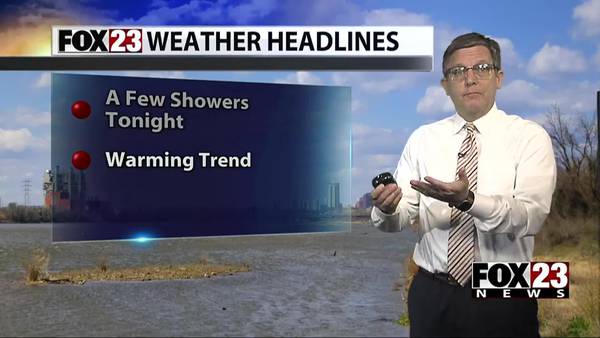 FOX23 Tuesday Evening Forecast