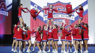 Photos: Bixby Middle School cheer squad wins national title