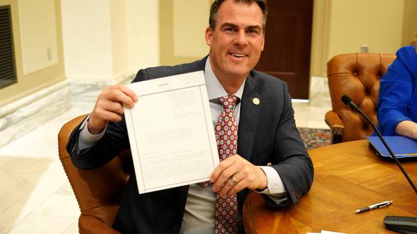 Gov. Stitt signs three bills restricting abortions in Oklahoma