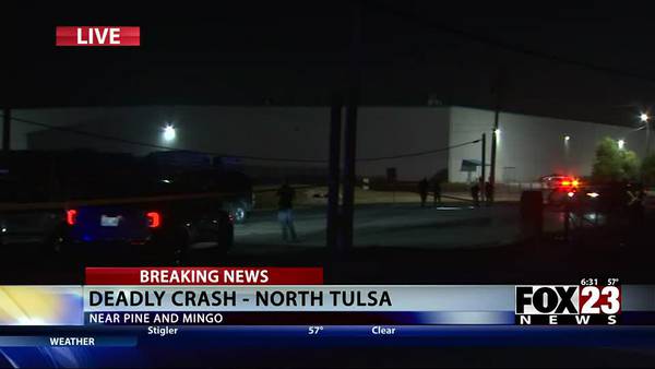 Video: Tulsa police say person dead after they were hit by car