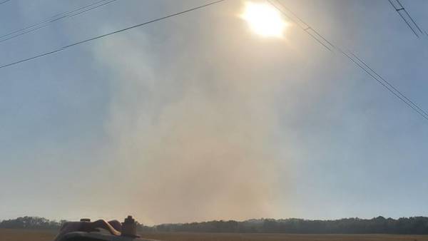 Large grass fire leaves ‘Multiple structures lost.’
