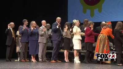 Tulsa City Council, auditor take oaths of office at the Performing Arts Center