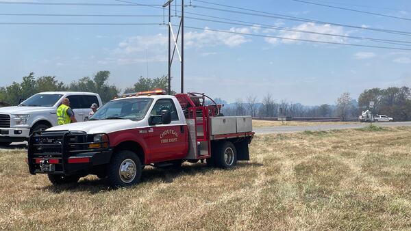 Close to 100 acres burn in Mayes County grass fire