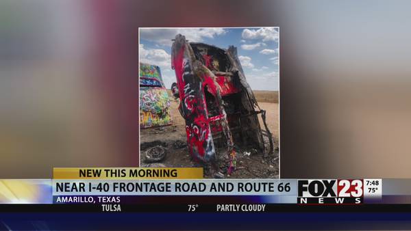 ICON TARGETED: Route 66 landmark targeted by arsonist