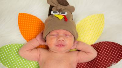 Photos: Babies at Hillcrest Medical Center's NICU celebrate Thanksgiving