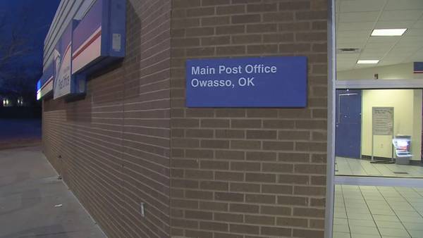 Owasso Post Office collection box broken into on Monday morning
