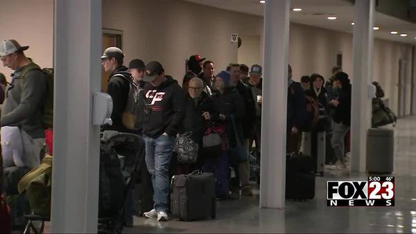 Travelers stranded in Tulsa after Southwest cancels flights until New Year
